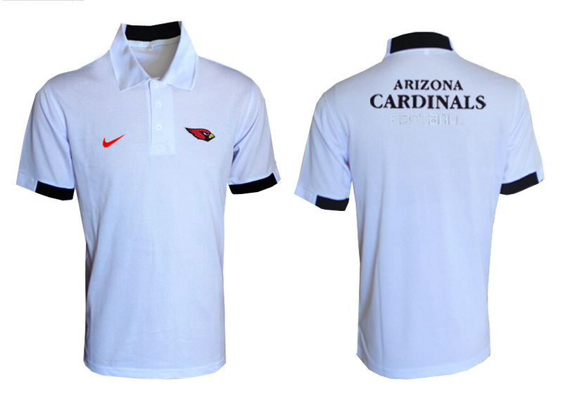 Nike Cardinals White Polo Shirt