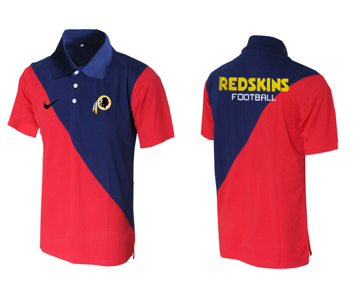 Nike Redskins Blue And Red Polo Shirt