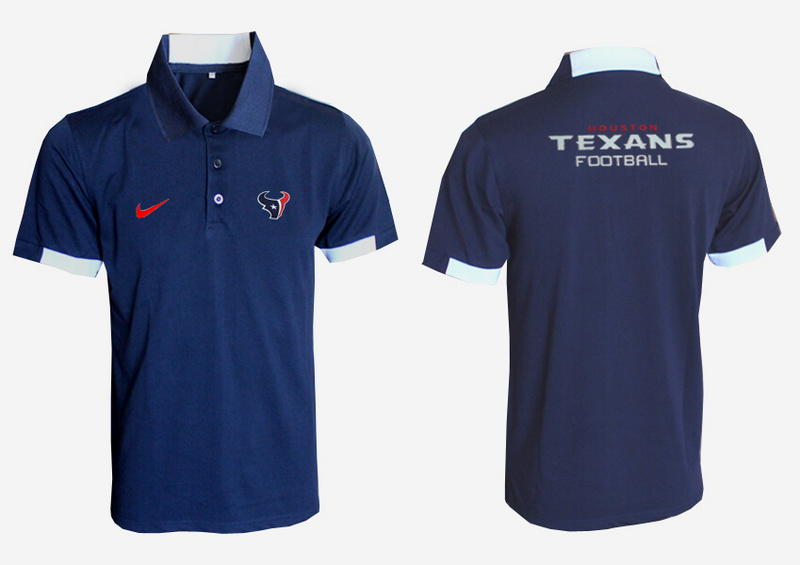 Nike Texans D.Blue Polo Shirt