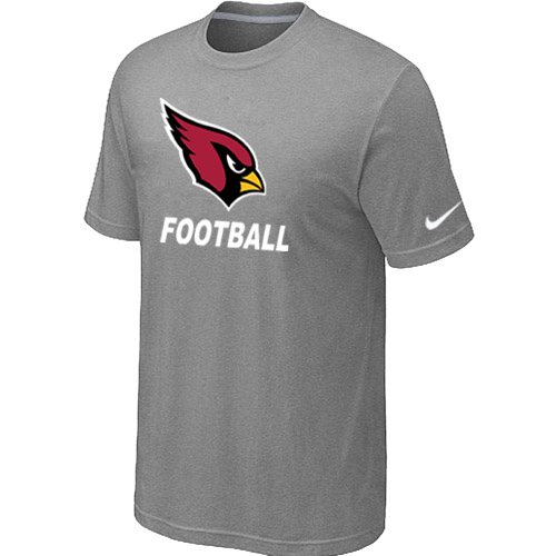 Men's Arizona Cardinals Nike Cardinal Facility T Shirt Grey