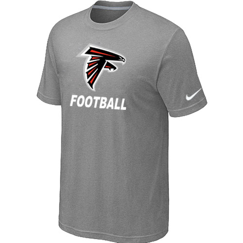 Men's Atlanta Falcons Nike Facility T Shirt Grey