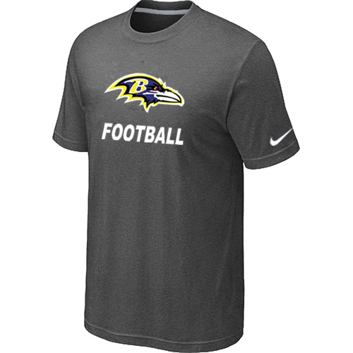 Men's Baltimore Ravens Nike Facility T Shirt D.Grey Men's Baltimore Ravens Nike Facility T Shirt D.Grey