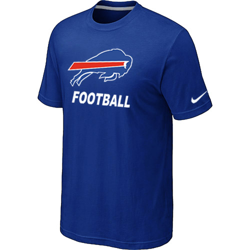 Men's Buffalo Bills Nike Facility T Shirt Blue