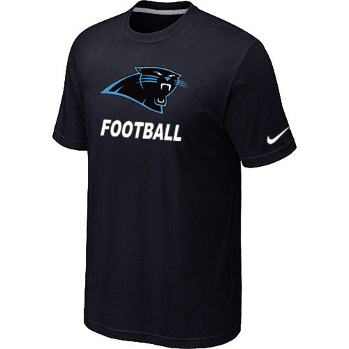 Men's Carolina Panthers Nike Facility T Shirt Black