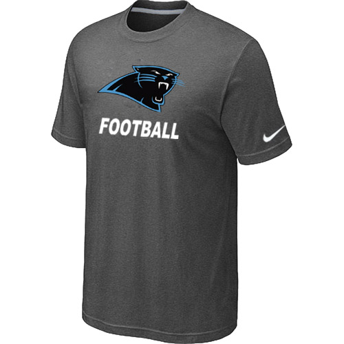 Men's Carolina Panthers Nike Facility T Shirt D.Grey