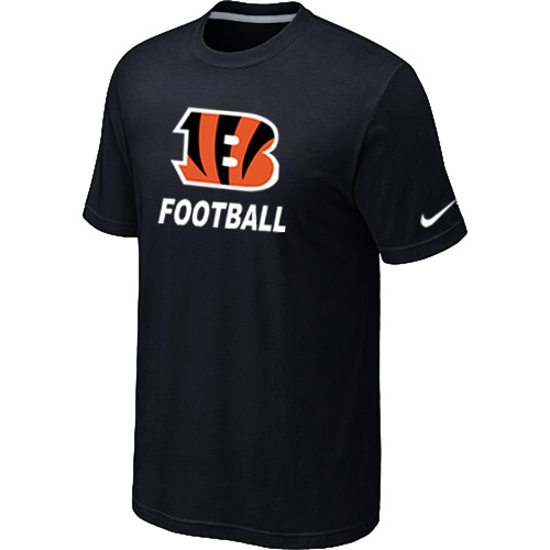 Men's Cincinnati Bengals Nike Facility T Shirt Black2