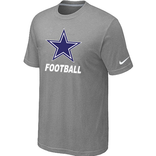 Men's Dallas cowboys Nike Facility T Shirt Grey
