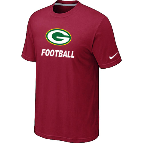 Men's Green Bay Packers Nike Facility T Shirt Red
