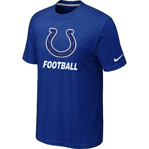 Men's Indianapolis Colts Nike Facility T Shirt Blue