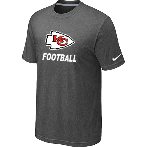 Men's Kansas City Chiefs Nike Facility T Shirt D.Grey