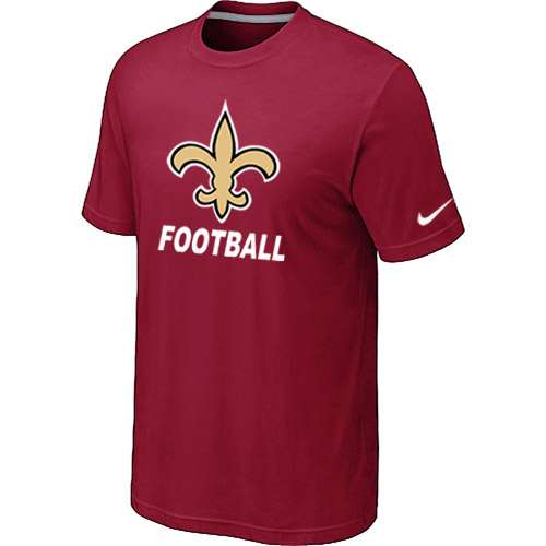 Men's New Orleans Saints Nike Facility T Shirt Red