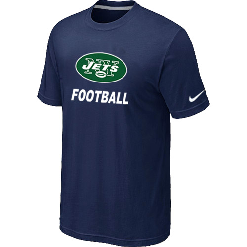 Men's New York Jets Nike Facility T Shirt D.Blue