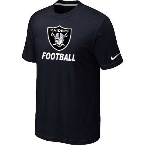 Men's Oakland Raiders Nike Facility T Shirt Black