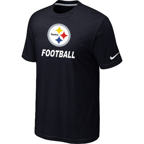 Men's Pittsburgh Steelers Nike Facility T Shirt Black