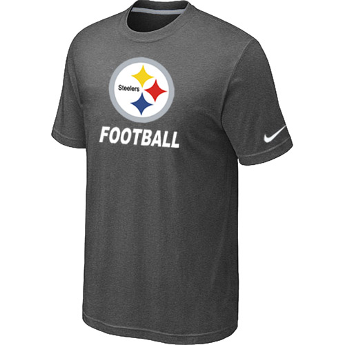 Men's Pittsburgh Steelers Nike Facility T Shirt D.Grey