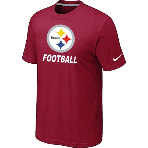 Men's Pittsburgh Steelers Nike Facility T Shirt Red