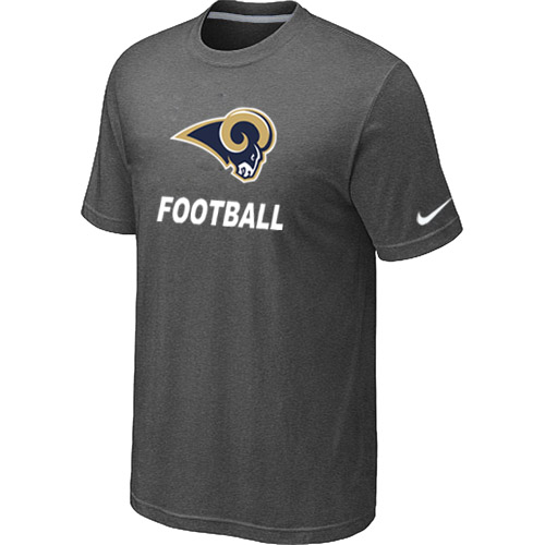 Men's St.Louis Rams Nike Facility T Shirt D.Grey