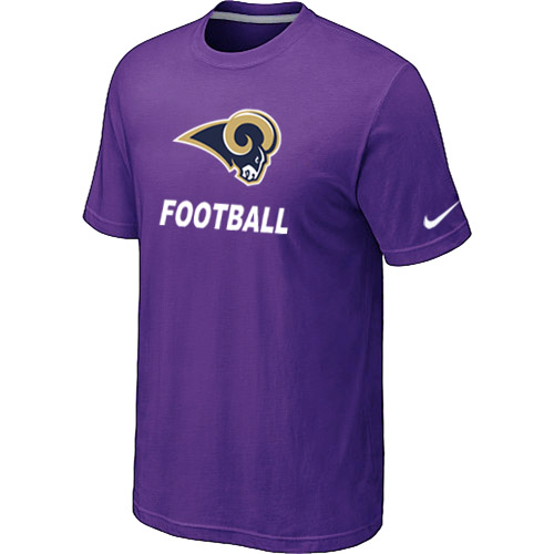 Men's St.Louis Rams Nike Facility T Shirt Purple Men's St.Louis Rams Nike Facility T Shirt Purple