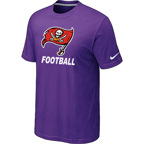 Men's Tampa Bay Buccaneers Nike Facility T Shirt Purple