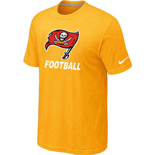 Men's Tampa Bay Buccaneers Nike Facility T Shirt Yellow