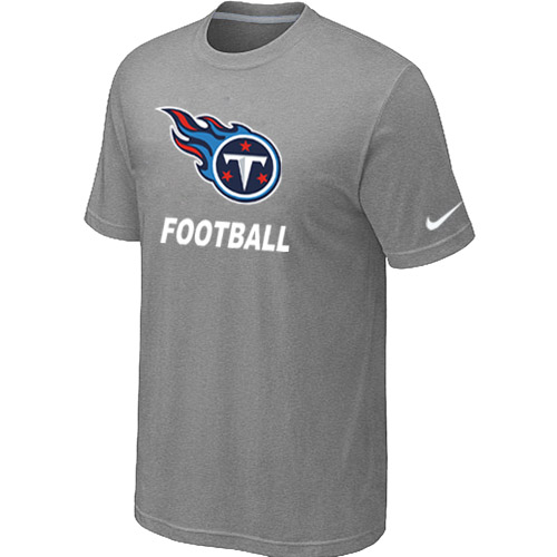 Men's Tennessee Titans Nike Facility T Shirt Grey Men's Tennessee Titans Nike Facility T Shirt Grey