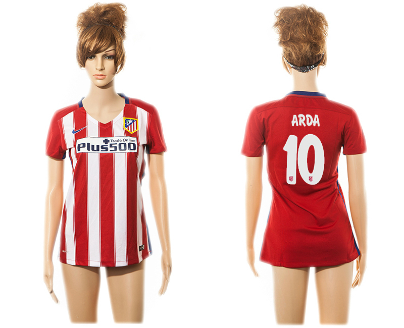2015-16 Atletico Madrid 0 ARDA Home Women Jersey