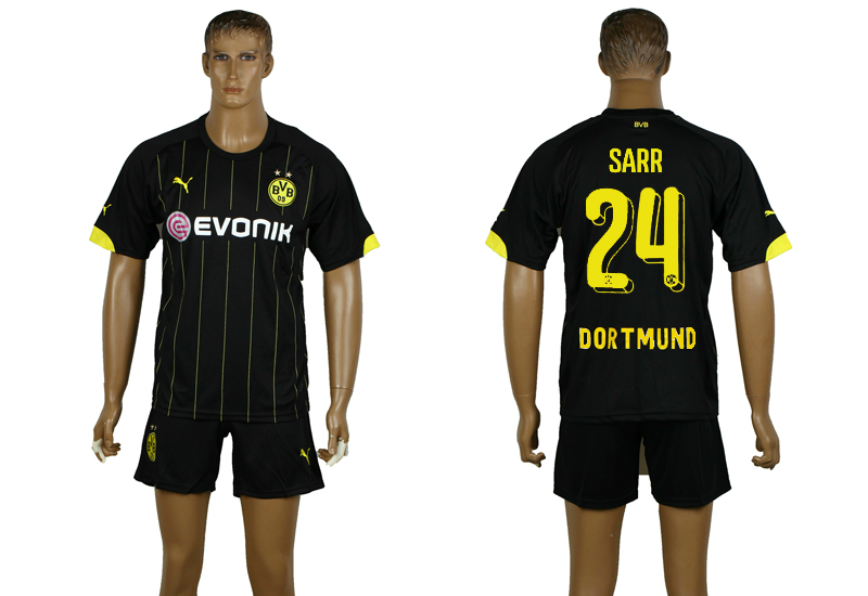2015-16 Dortmund 24 SARR KEHL Away Jersey