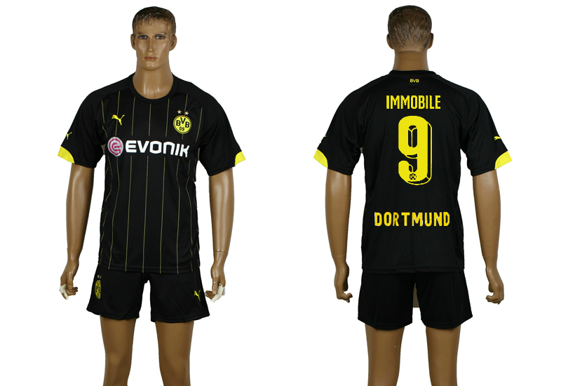 2015-16 Dortmund 9 IMMOBILE KEHL Away Jersey