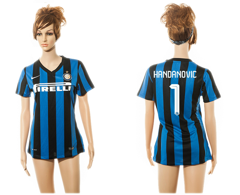 2015-16 Inter Milan 1 HANDANOVIC Home Women Jersey