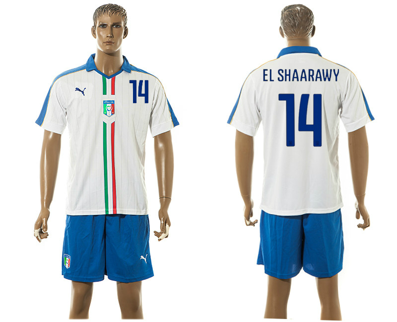 2015-16 Italy 14 EL SHAARAWY Away Jersey