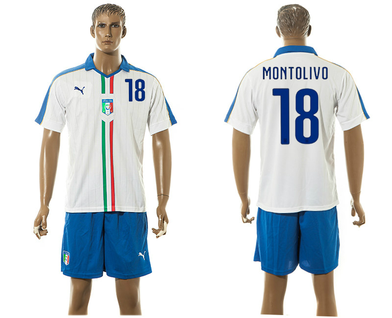 2015-16 Italy 18 MONTOLIVO Away Jersey