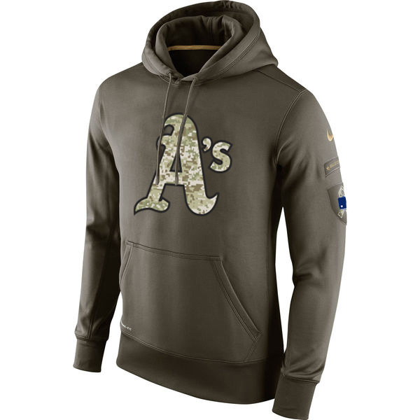 Athletics Olive Green Salute To Service Hoodie