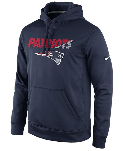 Nike Patriots Navy Blue Sideline Pullover Hoodie Nike Patriots Navy Blue Sideline Pullover Hoodie