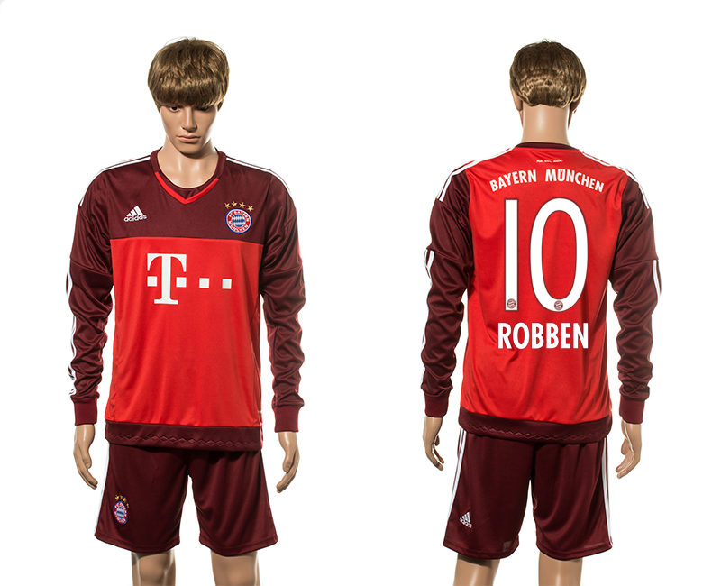 2015-16 Bayern Munich 10 ROBBEN Goalkeeper Jersey