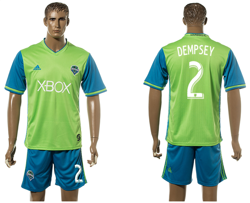2016-17 Seattle Sounders 2 DEMPSEY Home Jersey
