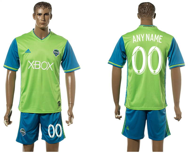 2016-17 Seattle Sounders Home Customized Jersey