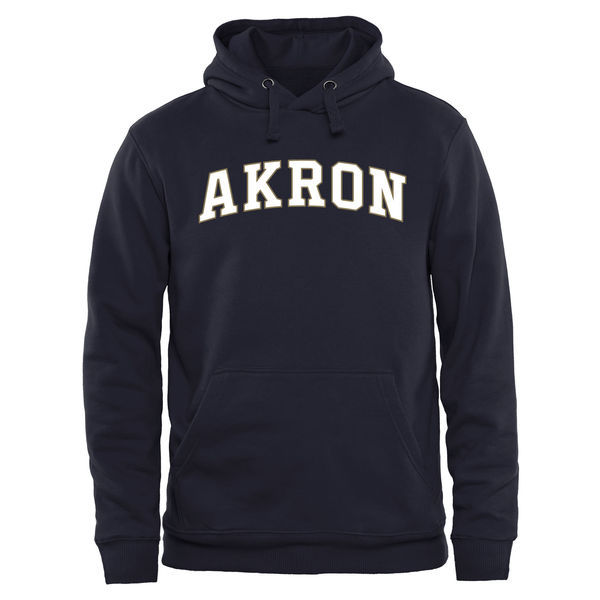 Akron Zips Fresh Logo Black College Pullover Hoodie4