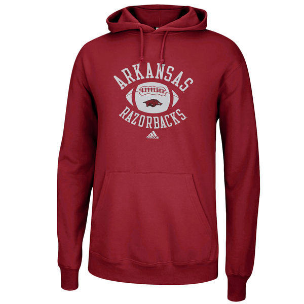 Arkansas Lady Razorbacks Team Logo Red College Pullover Hoodie