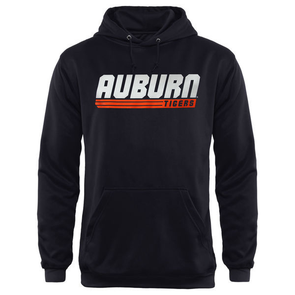 Auburn Tigers Black Team Logo College Pullover Hoodie