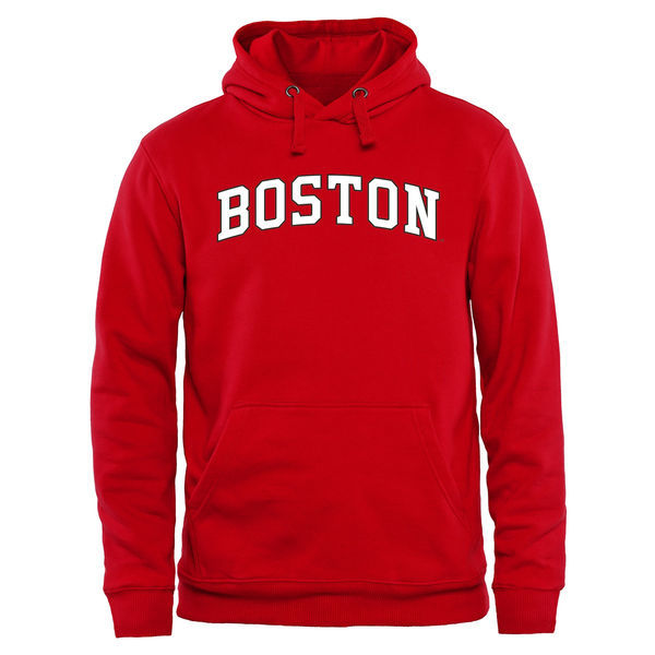 Boston University Terriers Team Logo College Pullover Hoodie2