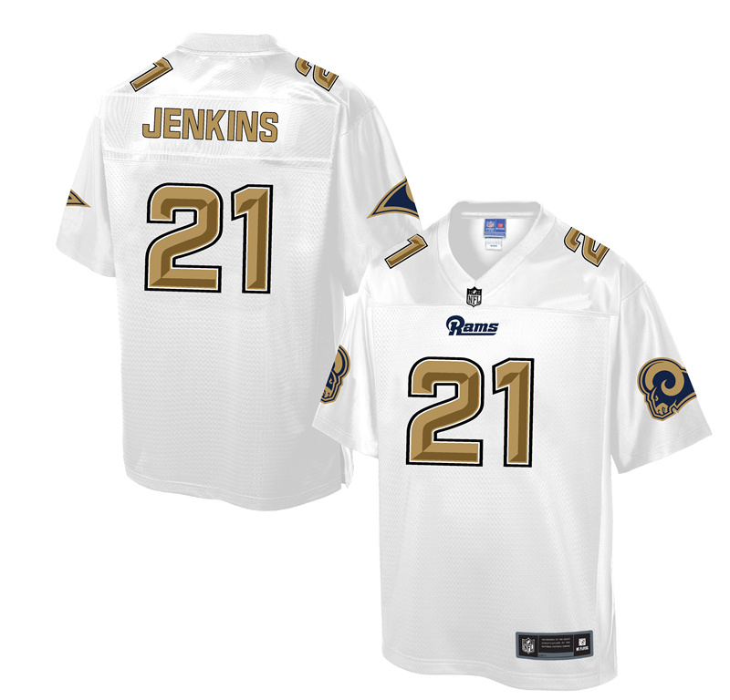 Nike Rams 21 Janoris Jenkins White Pro Line Elite Jersey