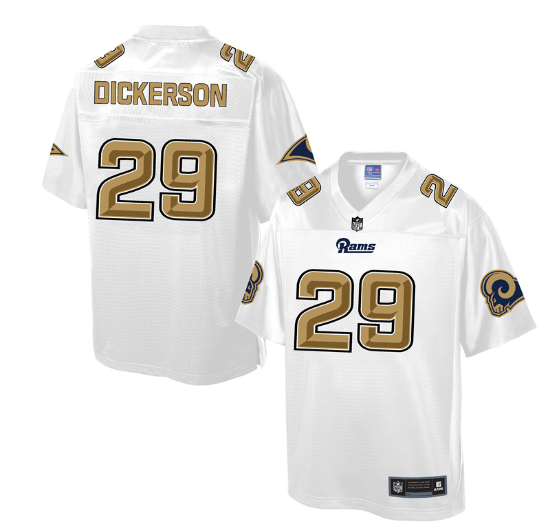 Nike Rams 29 Eric Dickerson White Pro Line Elite Jersey