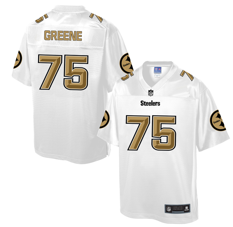 Nike Steelers 75 Joe Greene White Pro Line Elite Jersey