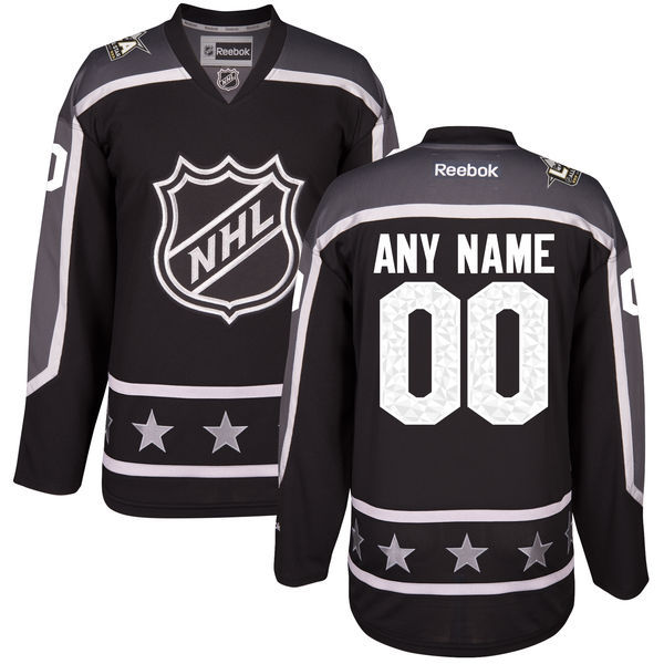 Pacific Division Black 2017 NHL All Star Game Men's Customized PremierJersey