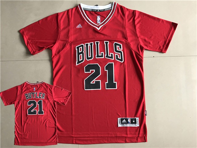 Bulls 21 Jimmy Butler Red Pride Swingman Jersey