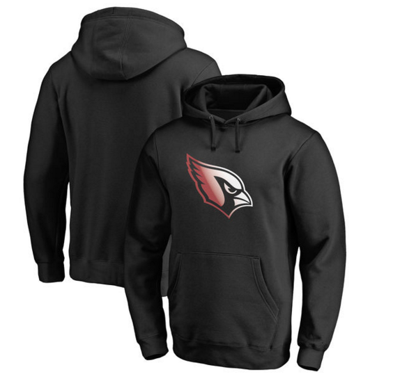 Arizona Cardinals Pro Line by Fanatics Branded Gradient Logo Pullover Hoodie Black