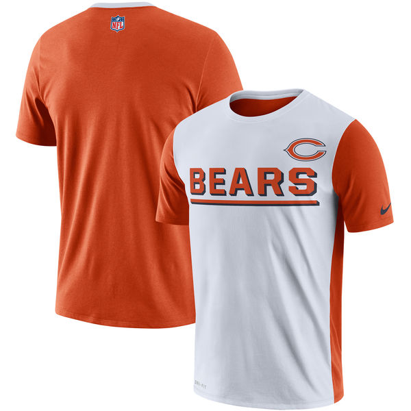 Chicago Bears Nike Champ Drive 2.0 Performance T-Shirt White Chicago Bears Nike Champ Drive 2.0 Performance T-Shirt White
