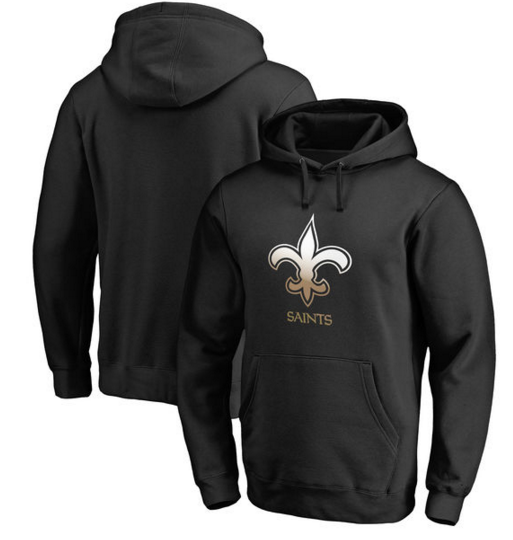 New Orleans Saints Pro Line by Fanatics Branded Gradient Logo Pullover Hoodie Black New Orleans Saints Pro Line by Fanatics Branded Gradient Logo Pullover Hoodie Black