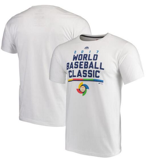 USA Baseball Majestic 2017 World Baseball Classic World Domination T-Shirt White