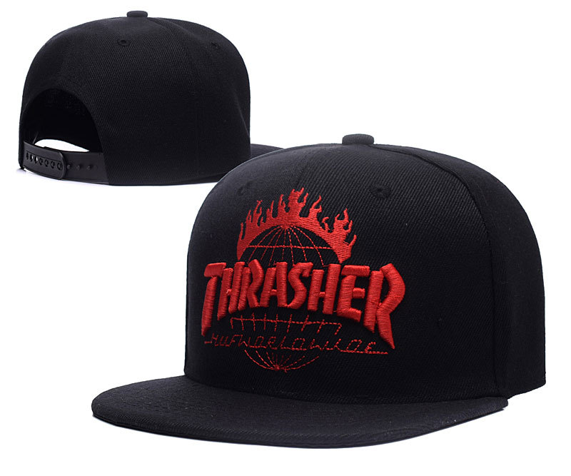 Thrasher Black Fashion Adjustable Hat LH4